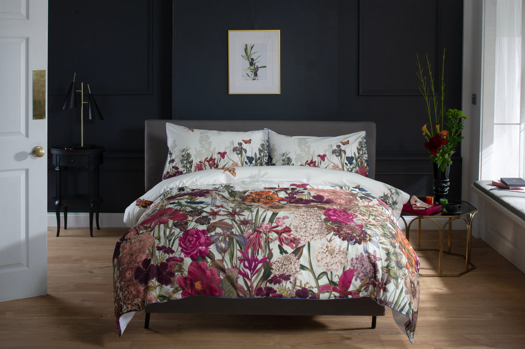 The Lyndon Company Tivoli Multi/White Duvet Set