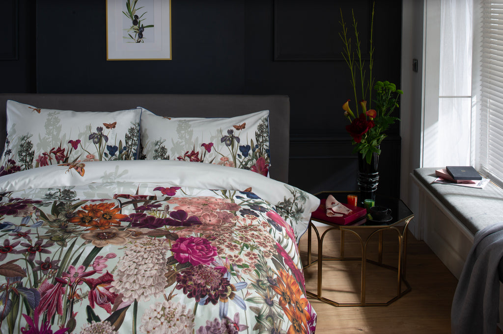 The Lyndon Company Tivoli Multi/White Duvet Set