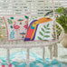 Fusion Outdoor Tropical Flamingo 43cm x 43cm Cushion