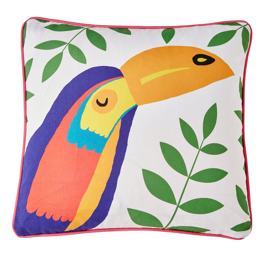 Fusion Outdoor Tropical Flamingo 43cm x 43cm Cushion