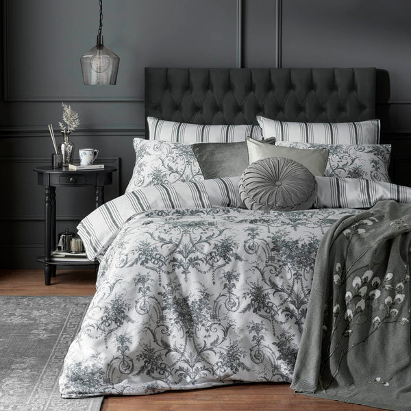 Laura Ashley Tuileries Charcoal Duvet Set – Charmed Interiors