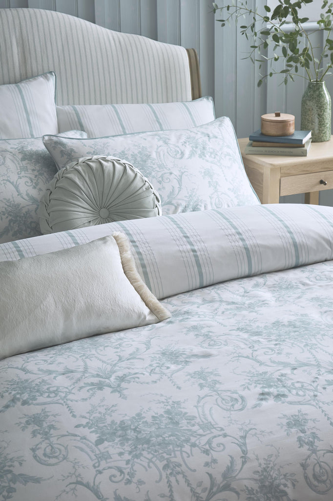 Laura Ashley Tuileries Seaspray Duvet Set