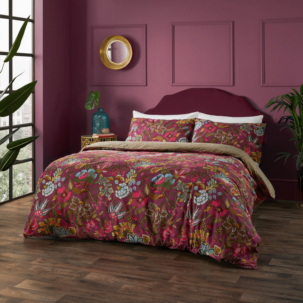 Wylder Tropics Viranai Exotic Floral Duvet Set