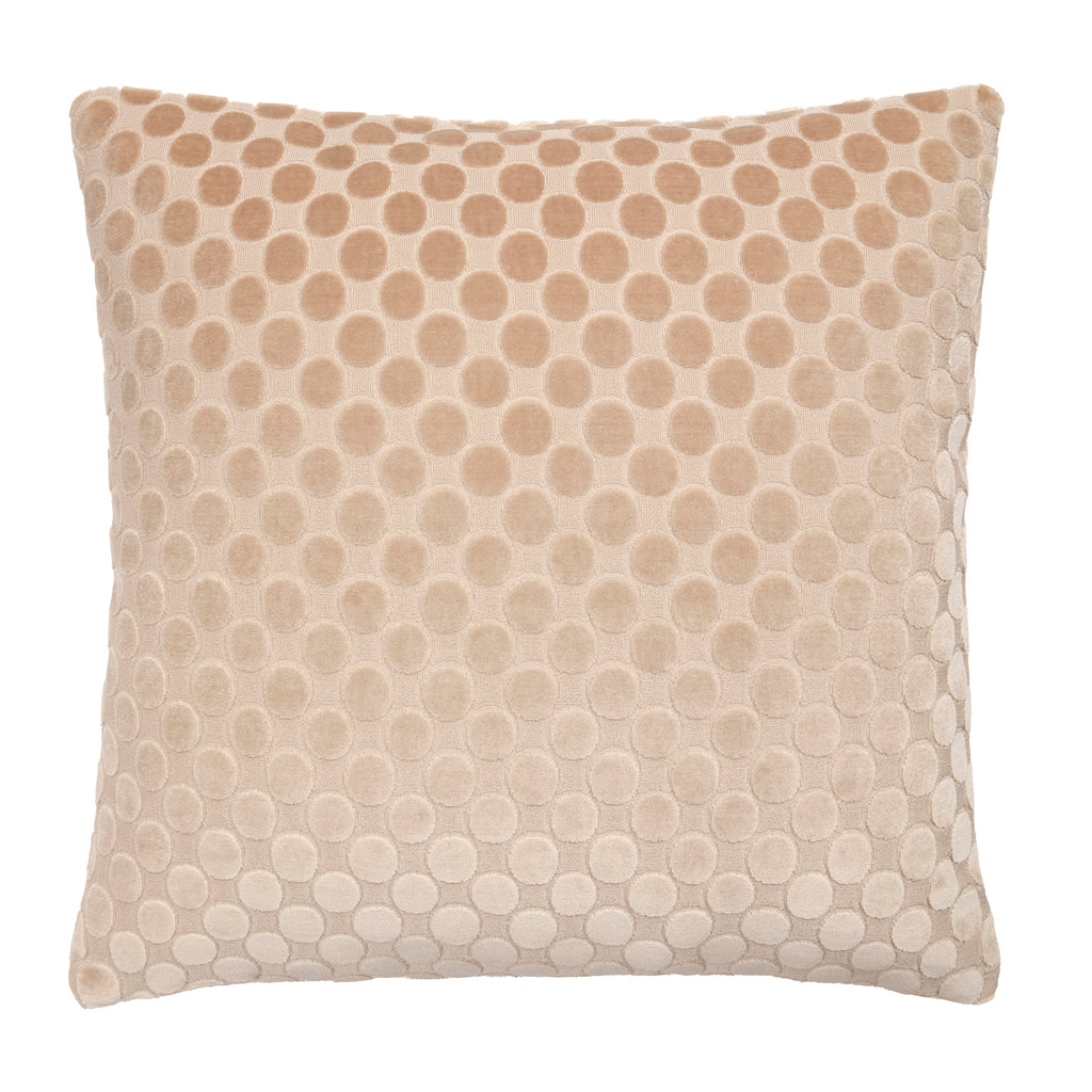Soiree Velvet Spot 43cm x 43cm Polyester Filled Cushion