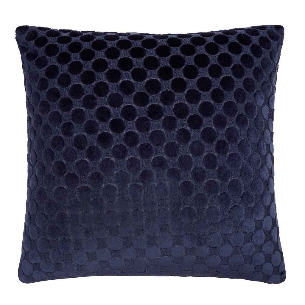 Soiree Velvet Spot 43cm x 43cm Polyester Filled Cushion
