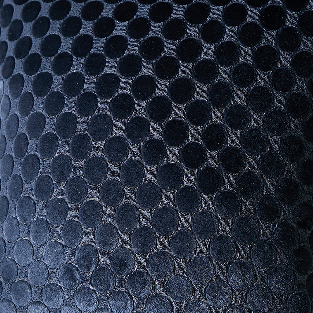 Soiree Velvet Spot 43cm x 43cm Polyester Filled Cushion
