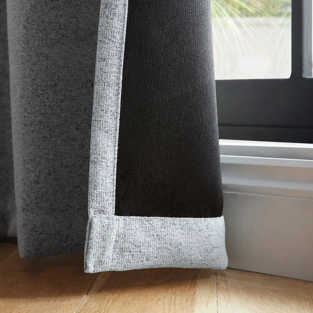 Curtina Velvet Chenille Dimout Eyelet Curtains