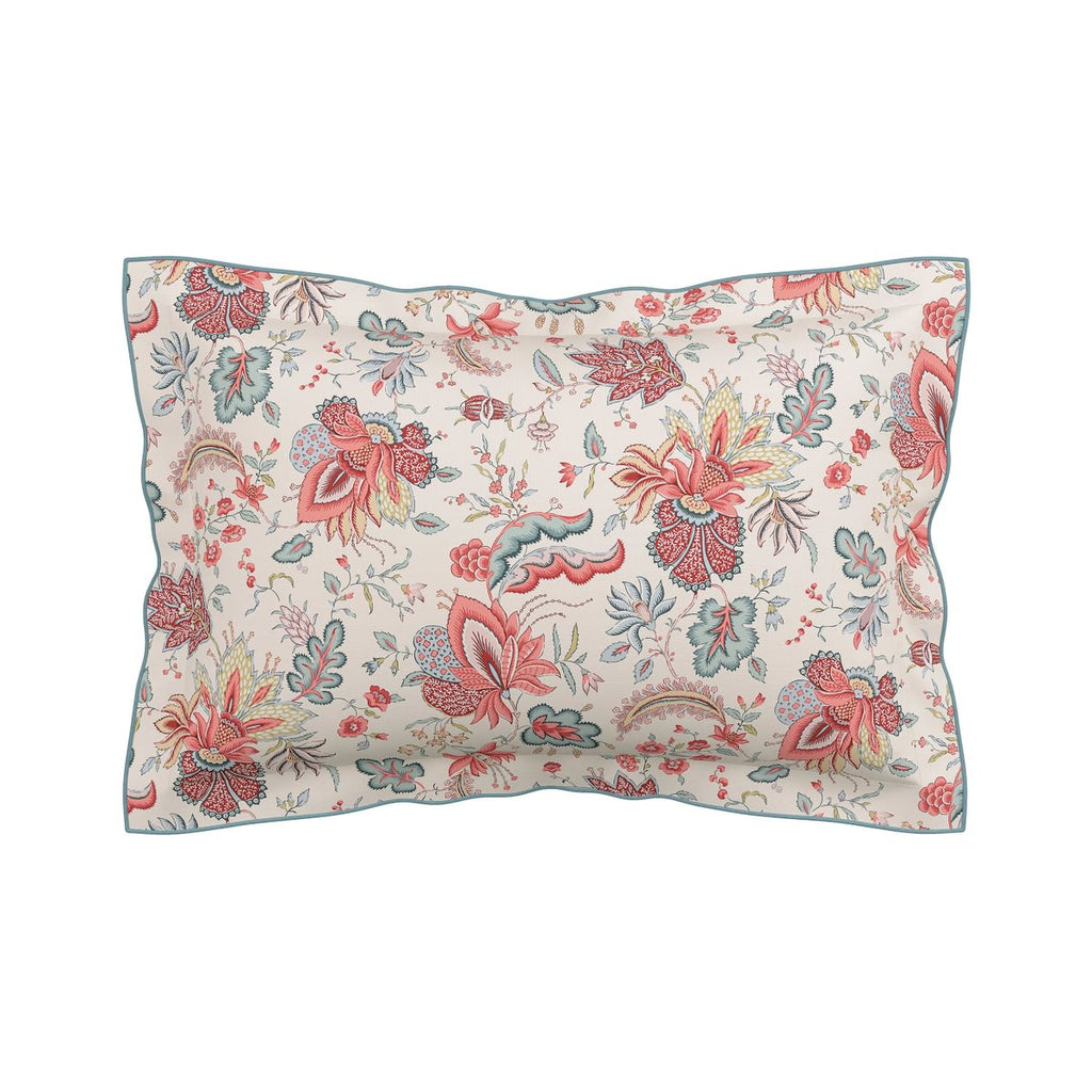 V & A Chintz Reverie Red & Teal Duvet Set