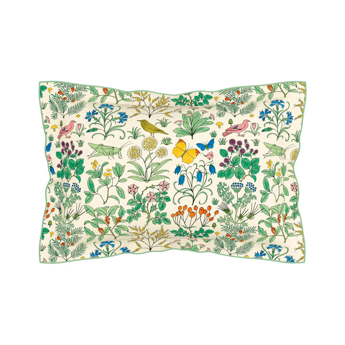 V & A Wild Garden Green Duvet Set