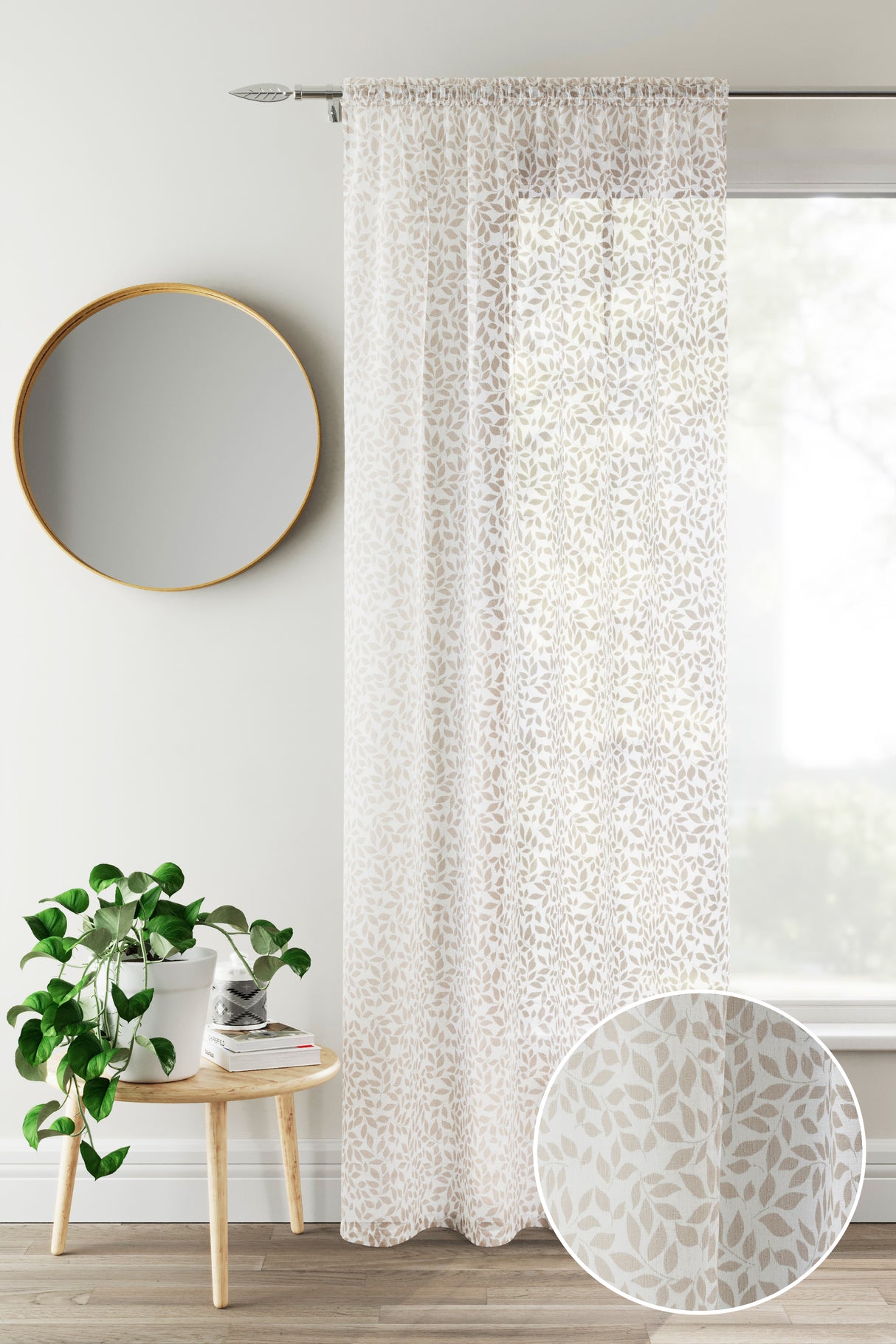 Tyrone Willow Voile Panels