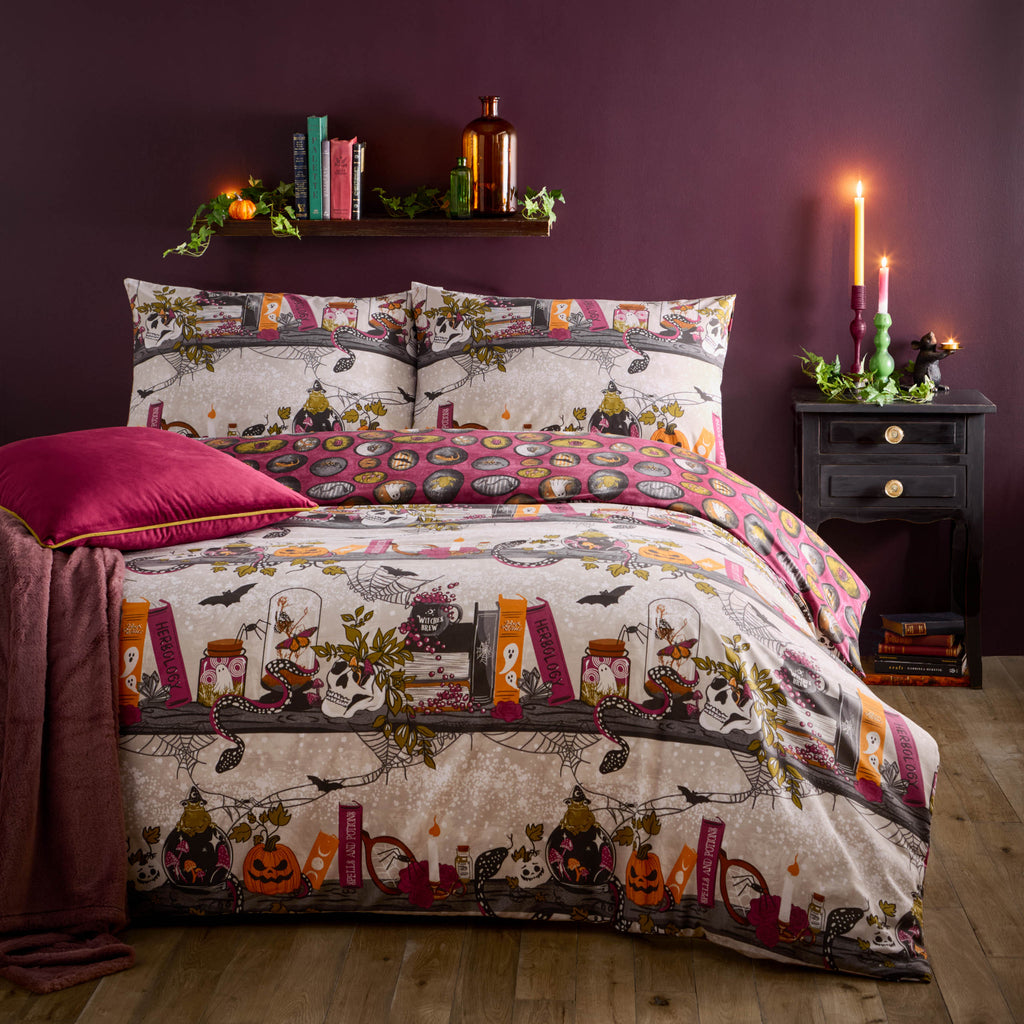 Furn Witchy Tales Multi Duvet Set