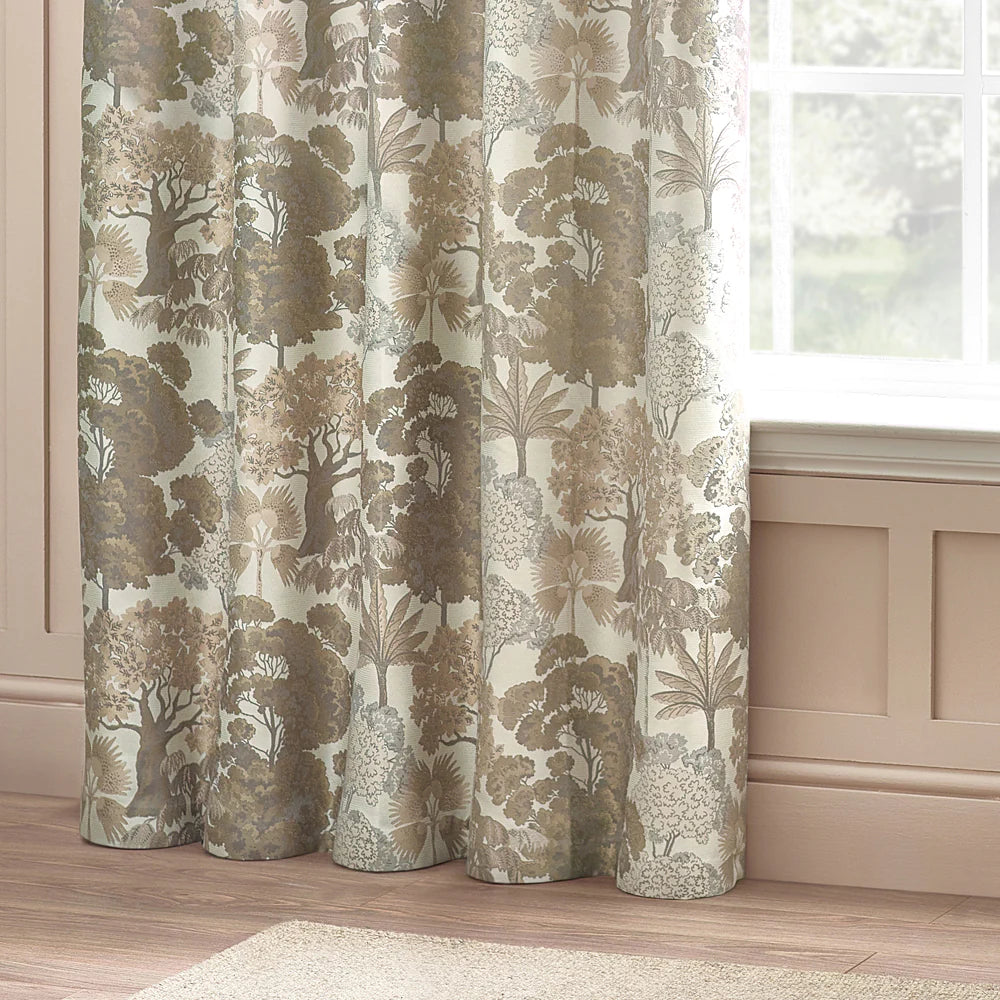 Wylder Woodlands Room Darkening Eyelet Curtains