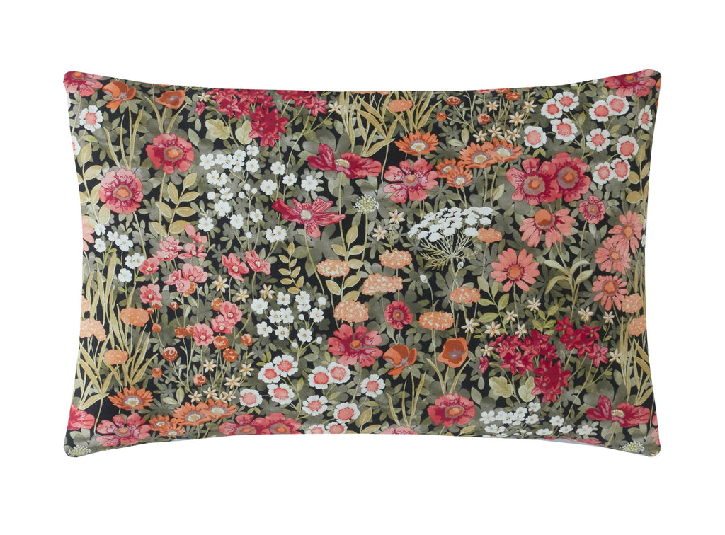 Graham & Brown Wallflower Rust Black Duvet Set