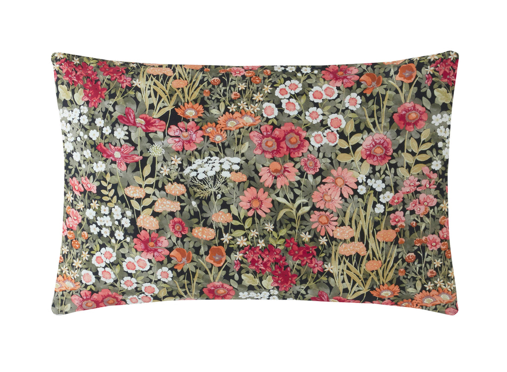 Graham & Brown Wallflower Rust Black Duvet Set