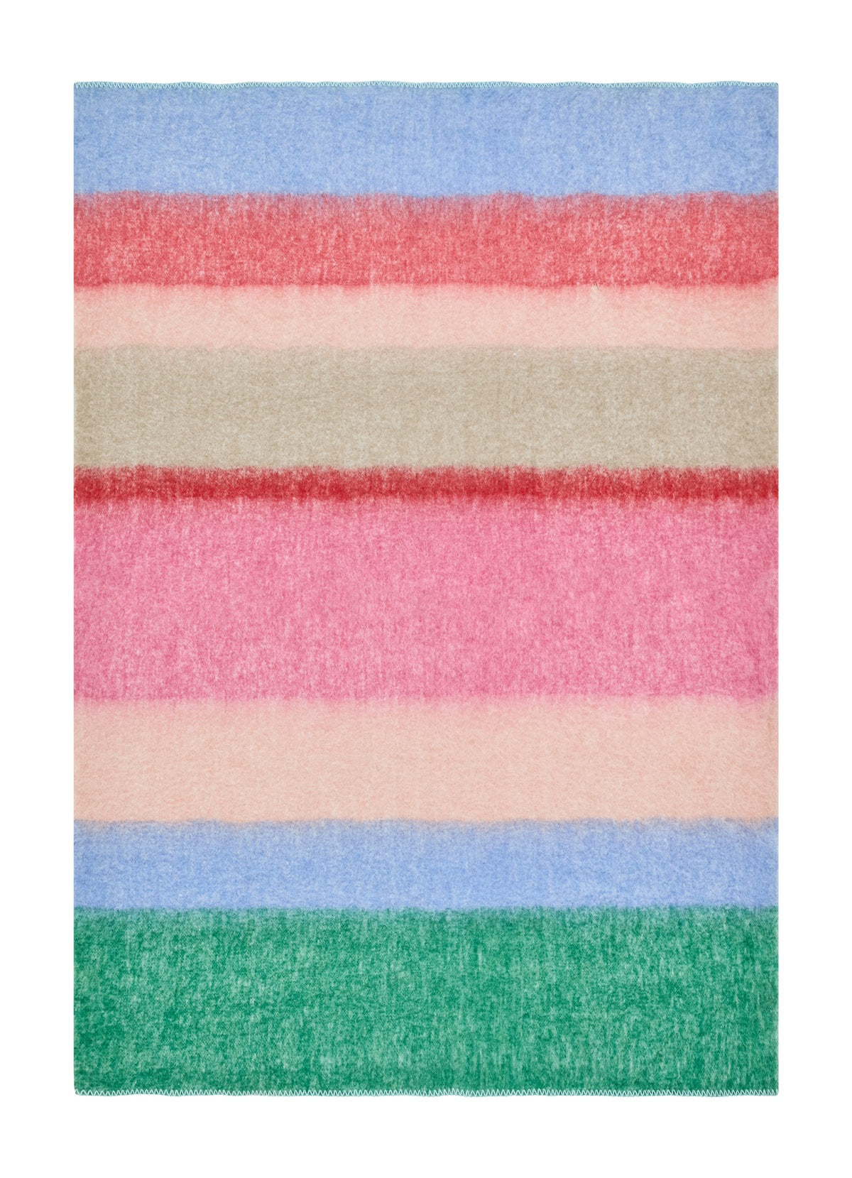 Bluebellgray West Coast Stripe Sunset 130cm x 170cm Throw