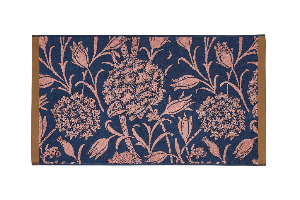William Morris at Home Wild Tulip Copper 100% Cotton 580gsm Towels