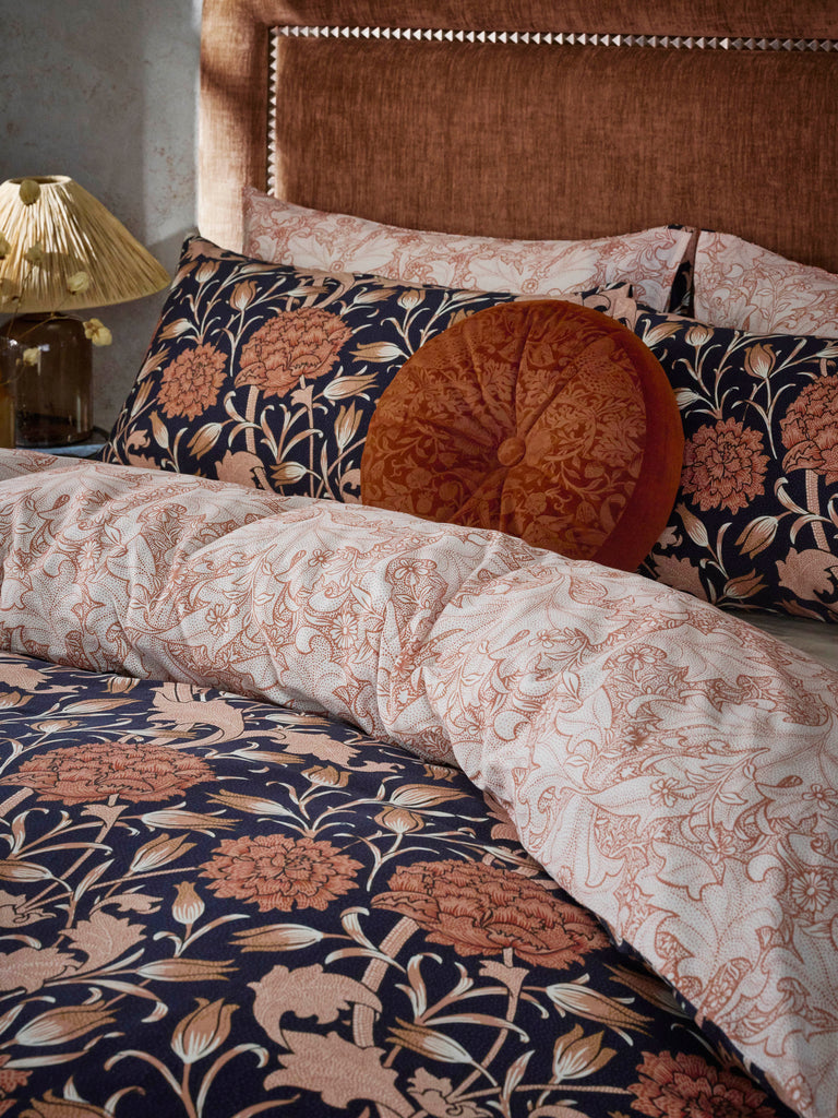 William Morris at Home Wild Tulip Copper Duvet Set