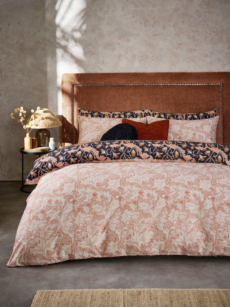 William Morris at Home Wild Tulip Copper Duvet Set