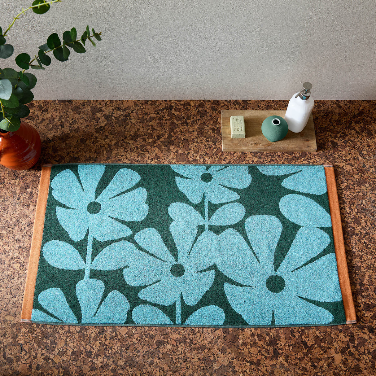Orla Kiely Wildflower 100% Cotton 580gsm Towels