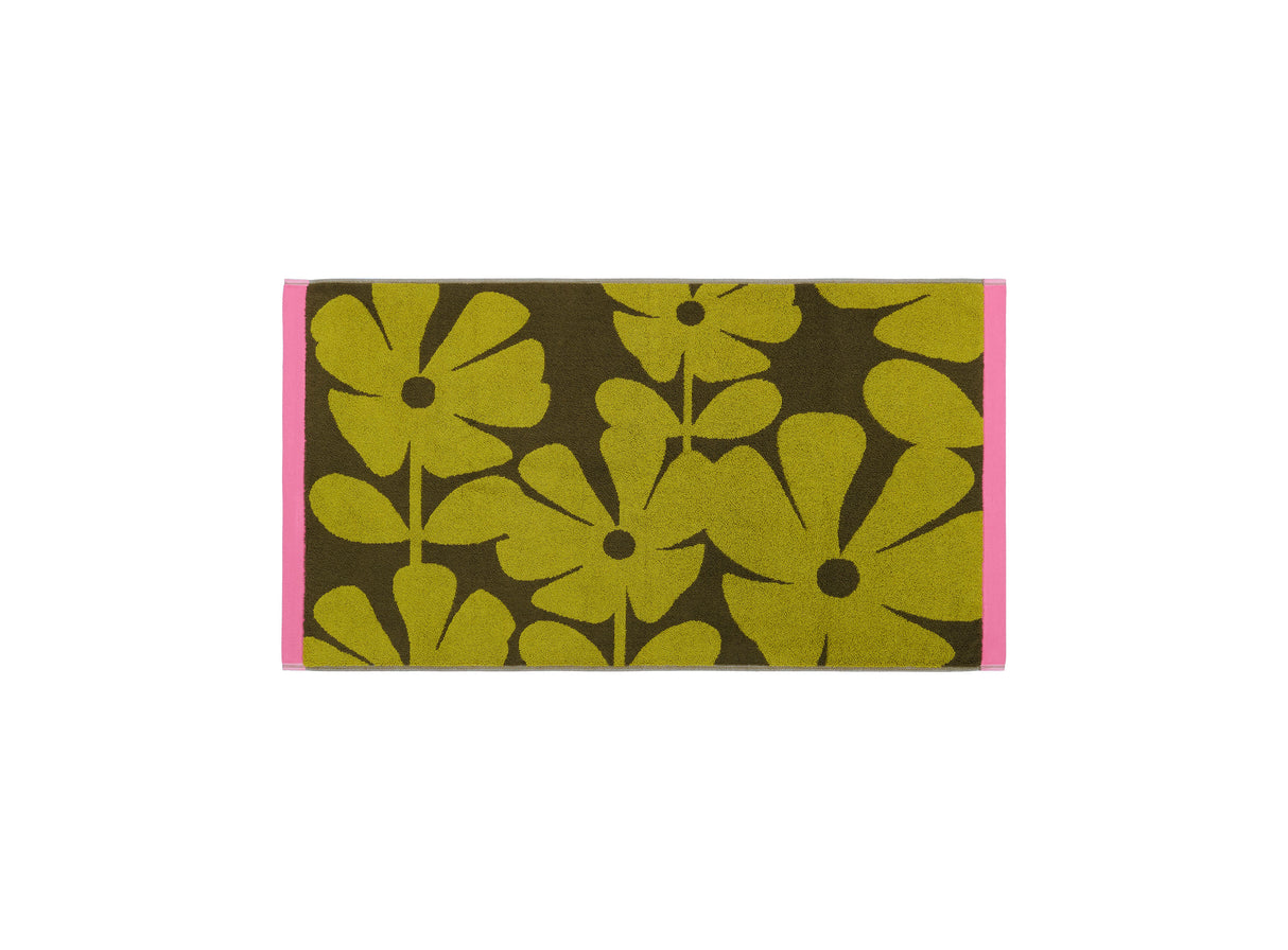Orla Kiely Wildflower 100% Cotton 580gsm Towels