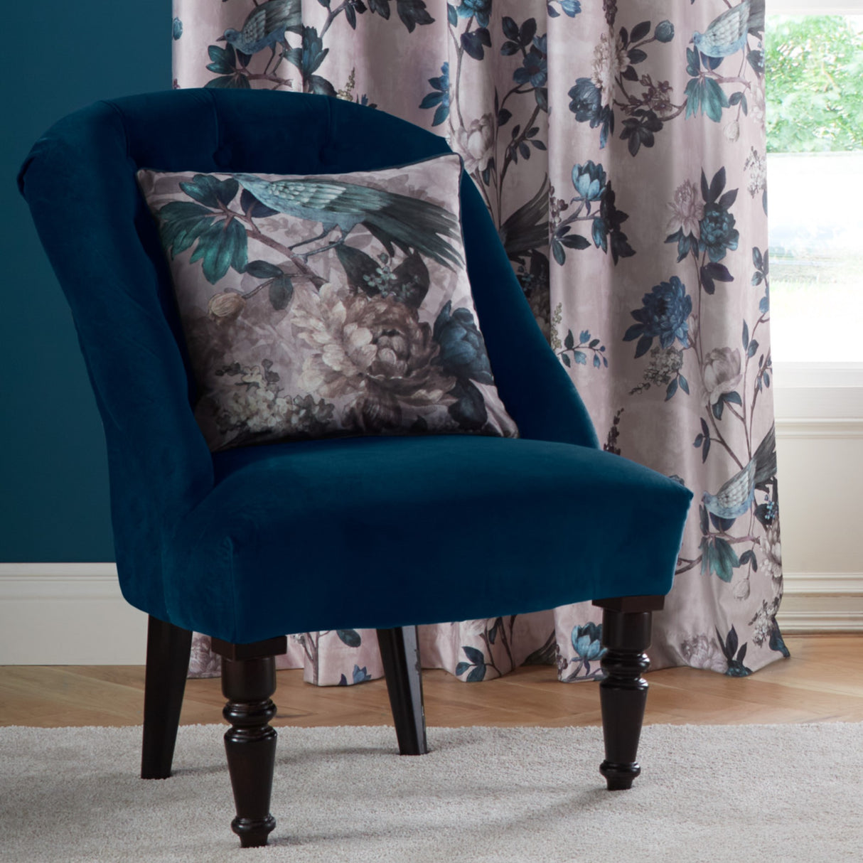 Appletree Heritage Windsford Teal Duvet Set