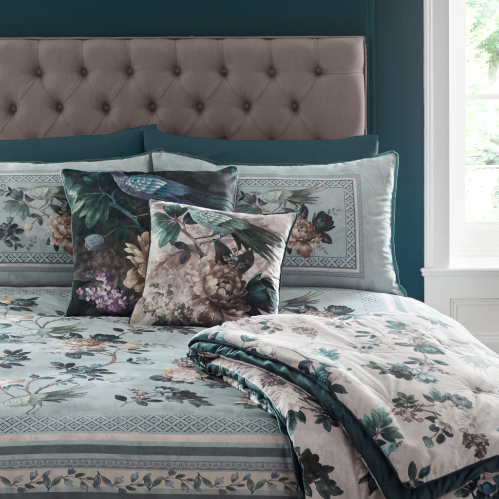 Appletree Heritage Windsford Teal Duvet Set