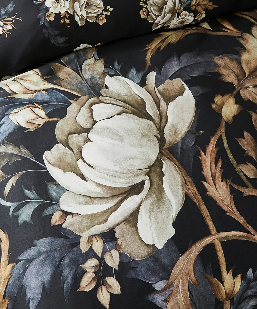 Joe Browns ZB223 Midnight Bloom Black Duvet Set
