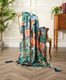 Joe Browns ZC374 Forest Oasis Fleece 140cm x 170cm Throw