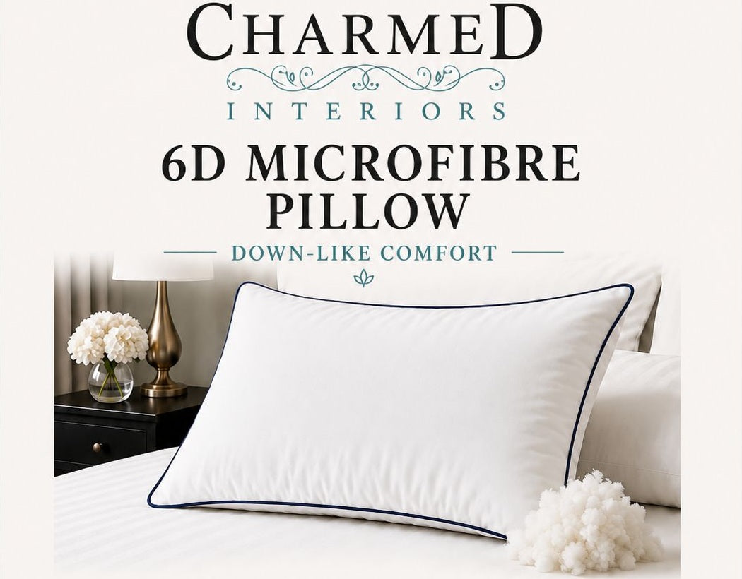 Charmed Interiors 6D Microfibre Pillow