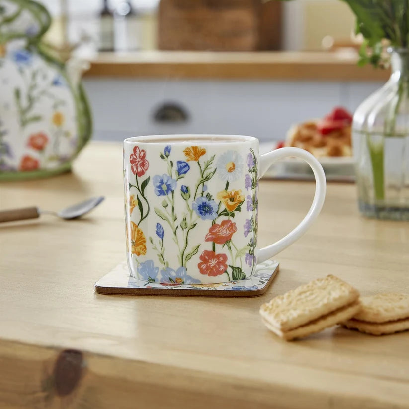 Ulster Weavers Cottage Garden Multi Bone China Mug