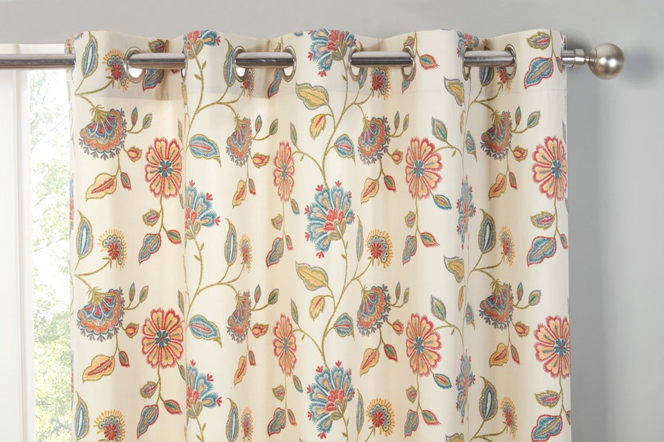 Sundour Shelley Multi Eyelet Lined Curtains