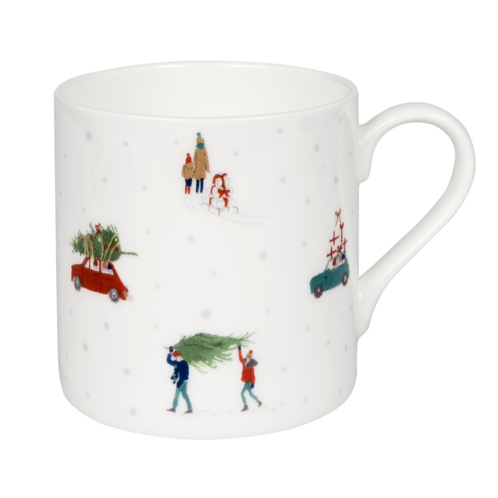 Sophie Allport Home for Christmas Mug