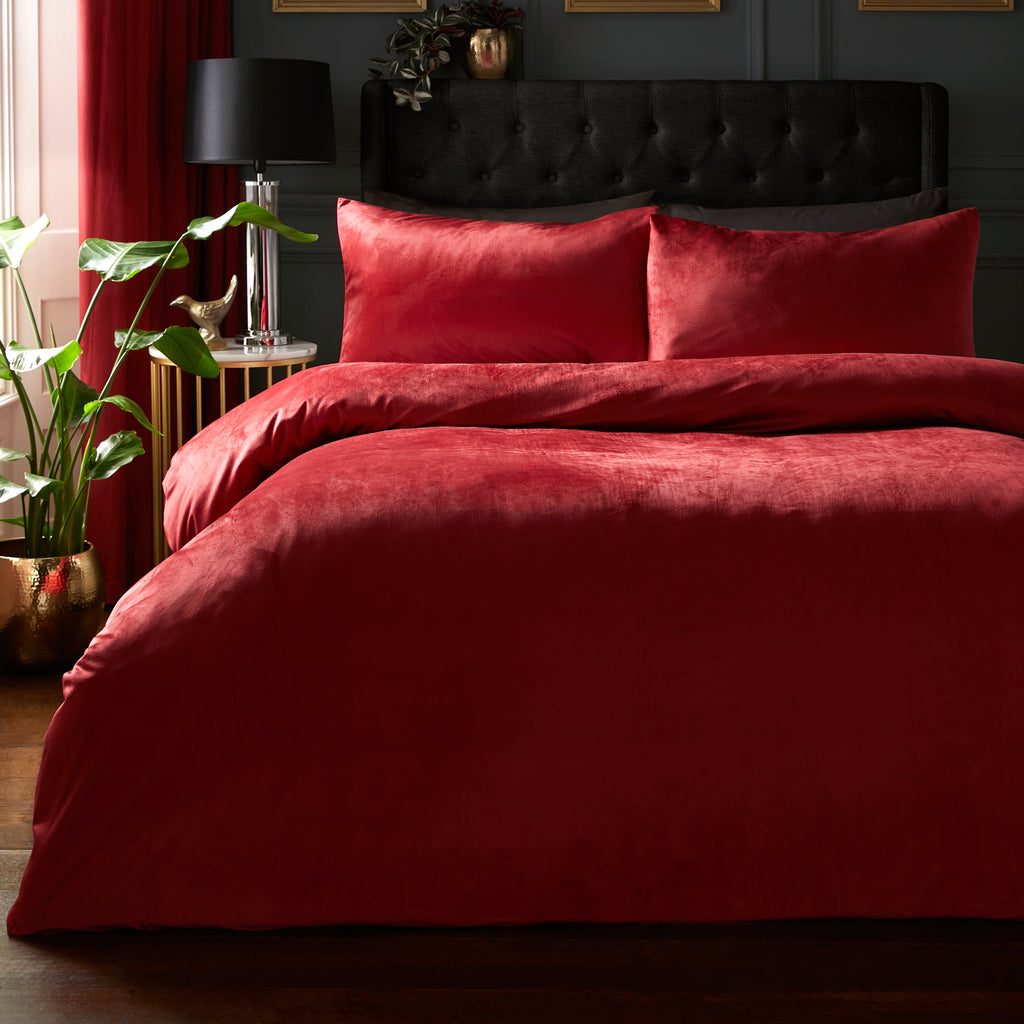Laurence Llewelyn Bowen Montrose Luxury Velvet Duvet Set