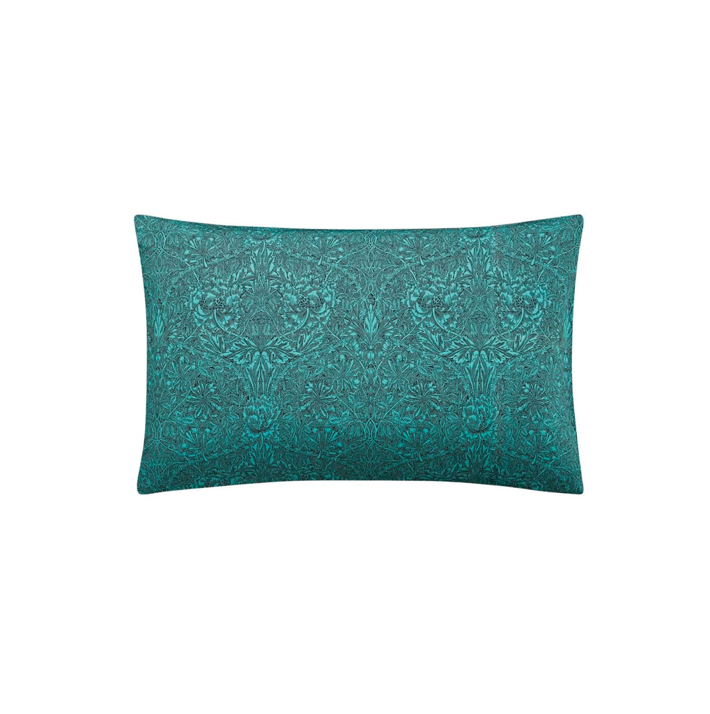 Morris & Co Honeysuckle & Tulip Mulberry & Teal Duvet Set