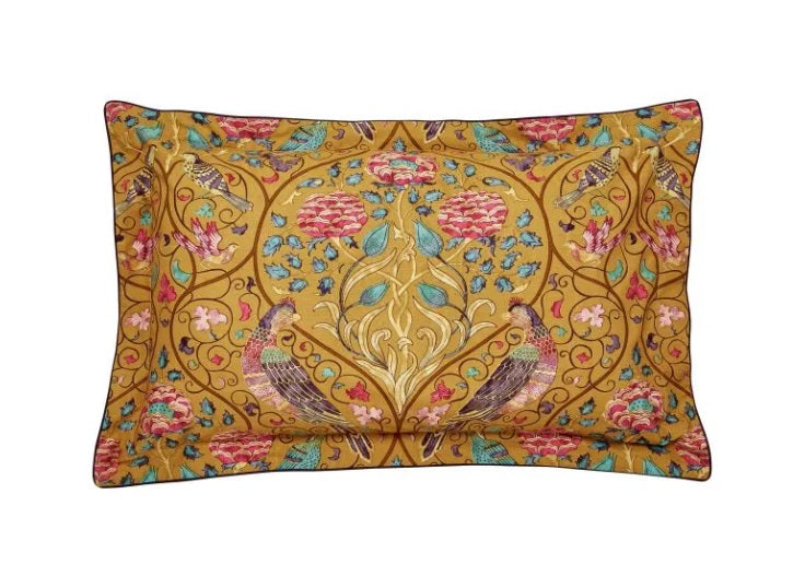 Morris & Co Seasons by May Saffron Duvet Set