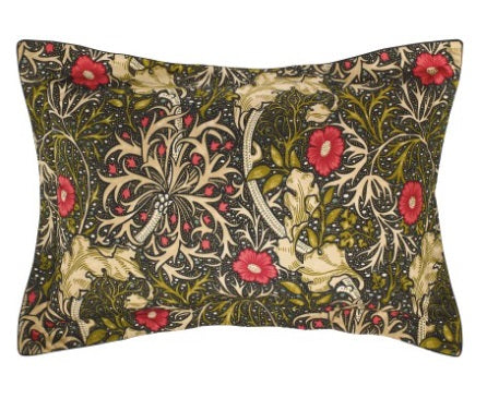 Morris & Co Seaweed Black Duvet Set