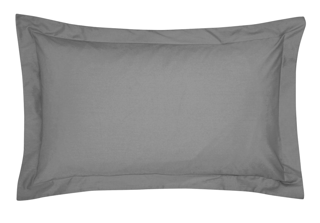 Bedeck of Belfast Fine Linens 100% Egyptian Cotton Percale 300 Thread Count Charcoal Sheets