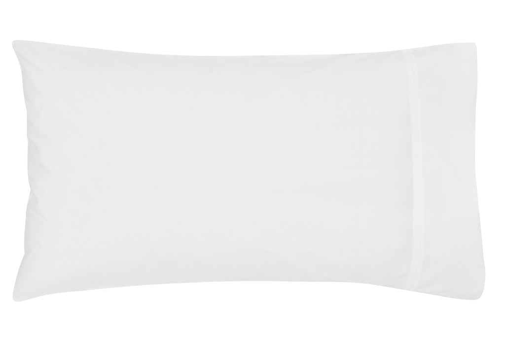 Bedeck of Belfast Fine Linens 100% Egyptian Cotton Percale 300 Thread Count White Sheets