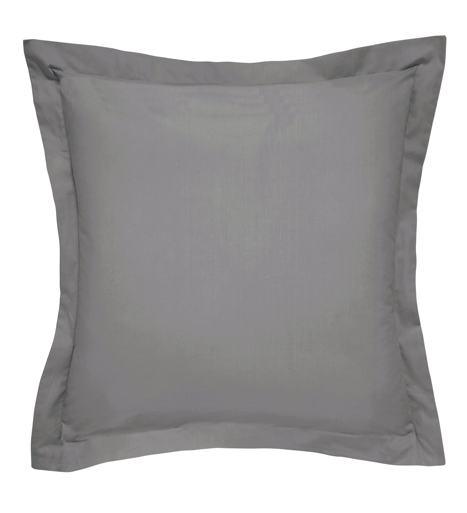 Bedeck of Belfast Fine Linens 100% Egyptian Cotton Percale 300 Thread Count Charcoal Sheets