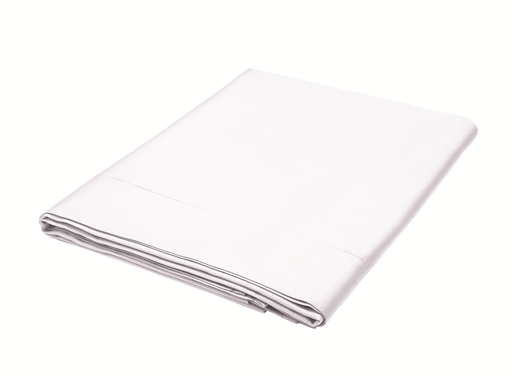 Bedeck of Belfast Fine Linens 100% Egyptian Cotton Sateen 600 Thread Count White Sheets
