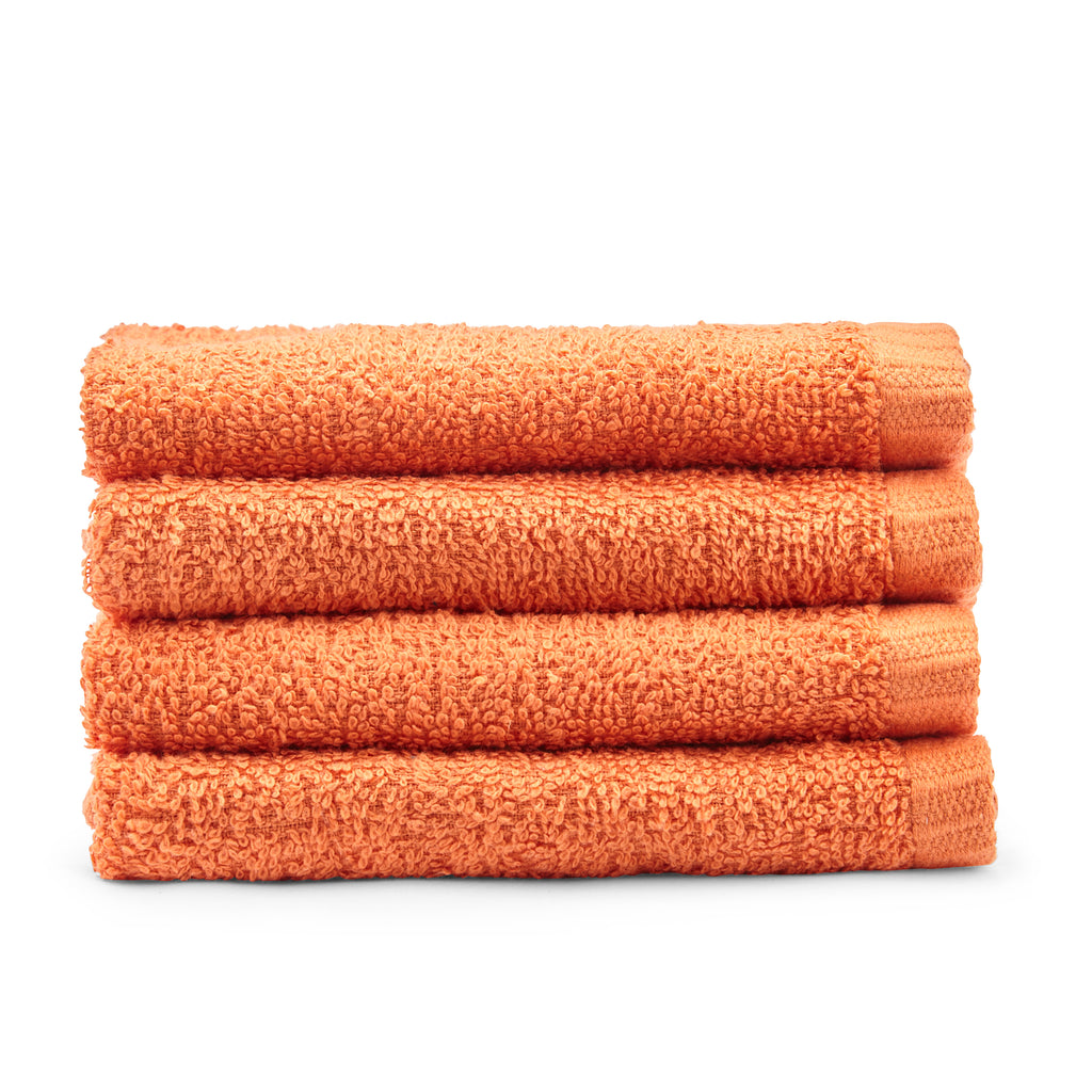 Catherine Lansfield Quick Dry 100% Cotton Orange 400gsm Towels