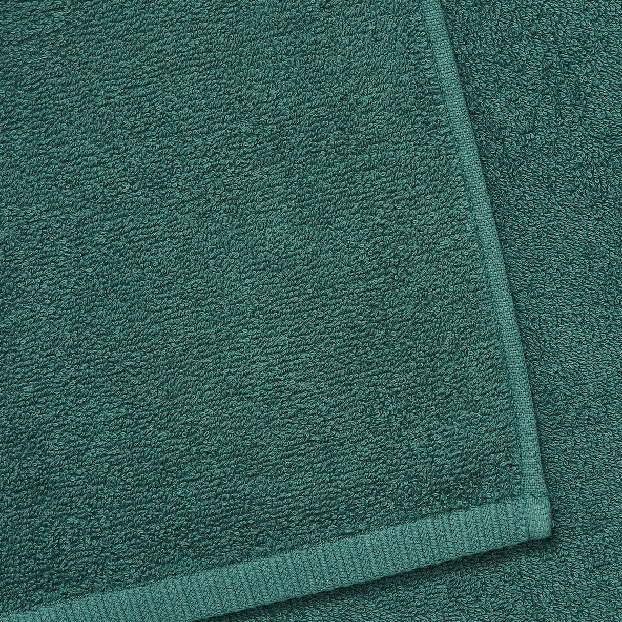 Catherine Lansfield Quick Dry 100% Cotton Forest Green 400gsm Towels