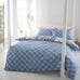 Catherine Lansfield Boho Patchwork Blue Bedding