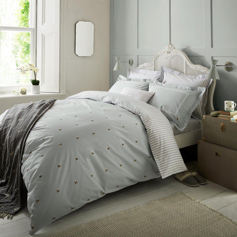 Sophie Allport Bees Duckegg Duvet Set