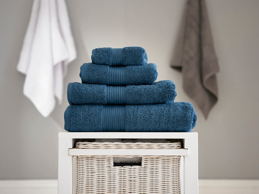 Deyongs Bliss 650gsm 100% Pima Cotton Petrol Towels