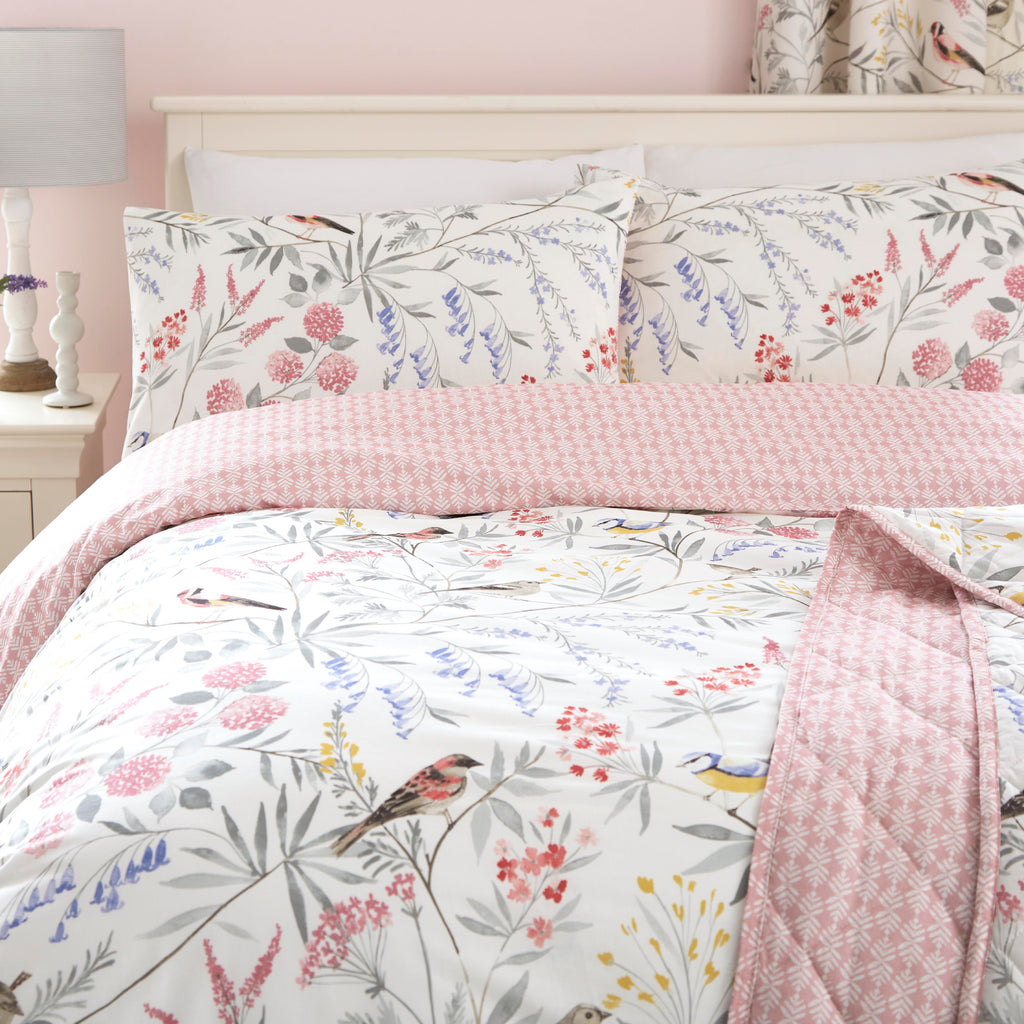 Dreams N Drapes Caraway Pink Bedding