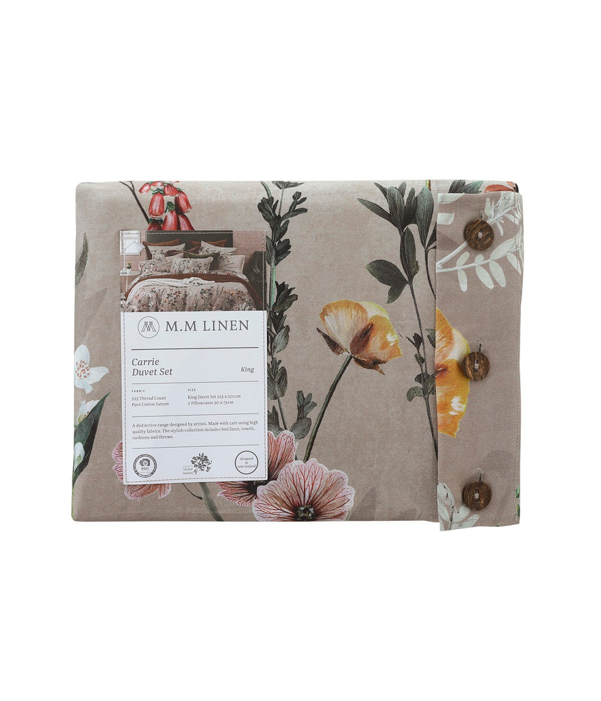 M & M Linen Carrie Duvet Set