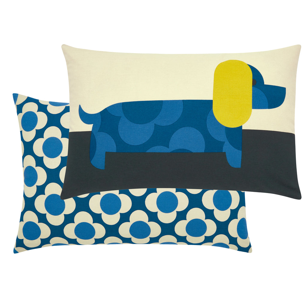 Orla Kiely Dachshund 40cm x 60cm Feather Filled Cushion