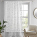 Dreams N Drapes Darnley White Voile Panel