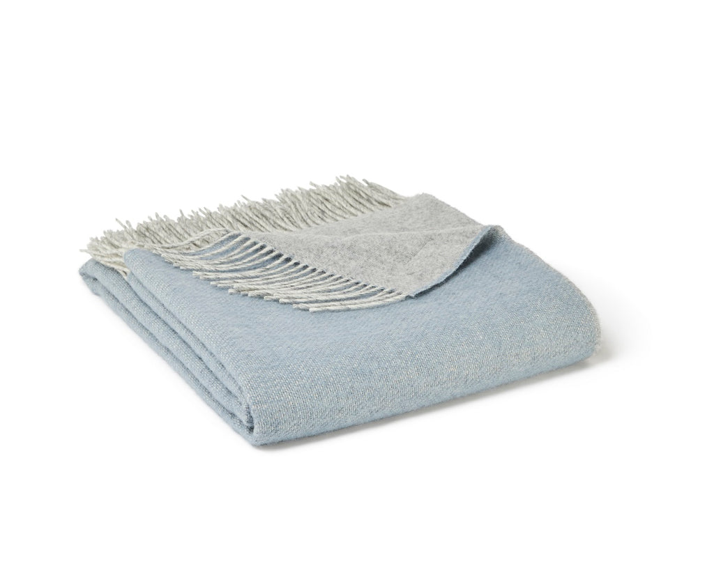 Tweedmill Dartmoor Blue Mist 150cm x 183cm Throws